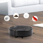 家庭用自動スマート充電掃除ロボット、仕様：、3 in 1（ブラック）、3 in 1（ホワイト）、ブラック、ホワイト