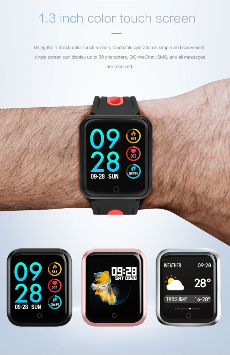 P68 Smart Watches Heart Rate Monitor Blood Pressure Activity Tracker for Xiaomi Band 3 Huawei Color Band 2, TBD056989501A, TBD056989501B, TBD056989501C, TBD056989501D, TBD056989501E, TBD056989501F, TBD056989501G