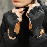 WEST BIKING YP0211196 ハーフフィンガー衝撃吸収滑り止めバイク用グローブ ライディング装備, S, M, L, XL