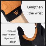 WEST BIKING YP0211197 フルフィンガー衝撃吸収滑り止めバイク用グローブ ライディング装備, S, M, L, XL