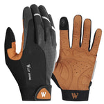 WEST BIKING YP0211197 フルフィンガー衝撃吸収滑り止めバイク用グローブ ライディング装備, S, M, L, XL