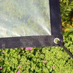 バルコニー窓用透明防雨布 植物断熱 防鳥 厚手ウインドシールド、1x1m フィルムシェッド、2x1m フィルムシェッド、2x2m フィルムシェッド、2x3m フィルムシェッド、2x4m フィルムシェッド、2x5m フィルムシェッド、0.9x1m ソフトガラス、1x1.8m ソフトガラス、2x1.8m ソフトガラス