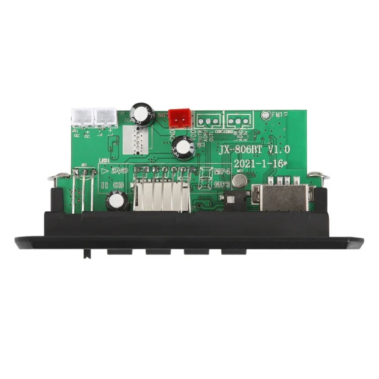 12V Folder Play With Power Amplifier MP3 Decoding Board With Recording Call Loss Motherboard With Bluetooth, MP3 Decoding Board