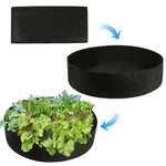フェルト製植木樽 室内外用丸型植物バッグ 不織布苗バッグ、50x20cm 40L、60x20cm 56L、70x30cm 115L、80x30cm 150L、90x30cm 190L、120x30cm 340L、127x30cm 380L
