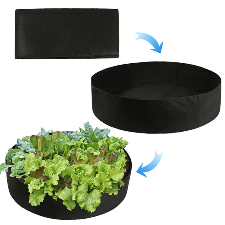 フェルト製植木樽 室内外用丸型植物バッグ 不織布苗バッグ、50x20cm 40L、60x20cm 56L、70x30cm 115L、80x30cm 150L、90x30cm 190L、120x30cm 340L、127x30cm 380L