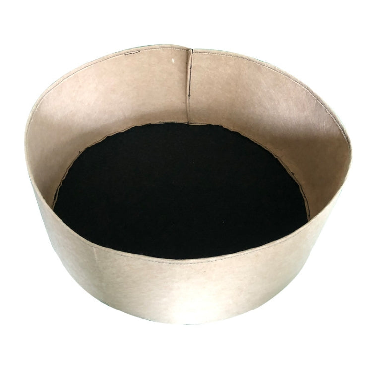 フェルト製植木樽 室内外用丸型植物バッグ 不織布苗バッグ、50x20cm 40L、60x20cm 56L、70x30cm 115L、80x30cm 150L、90x30cm 190L、120x30cm 340L、127x30cm 380L