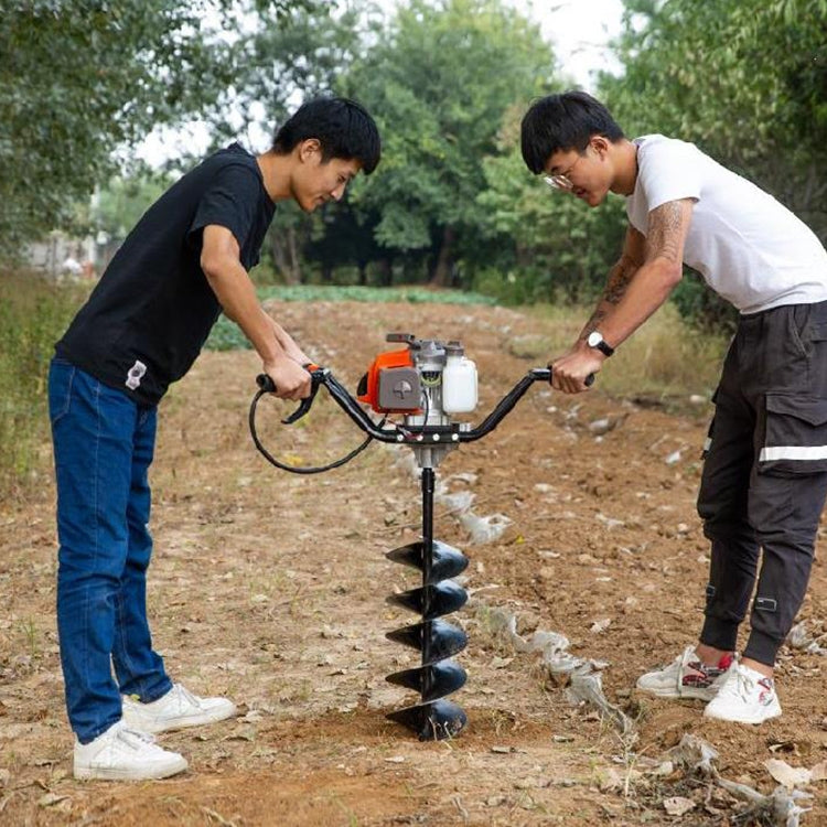 掘削機用地面ドリル 植え付け機用ドリルビット延長ロッド、20cm、30cm、50cm