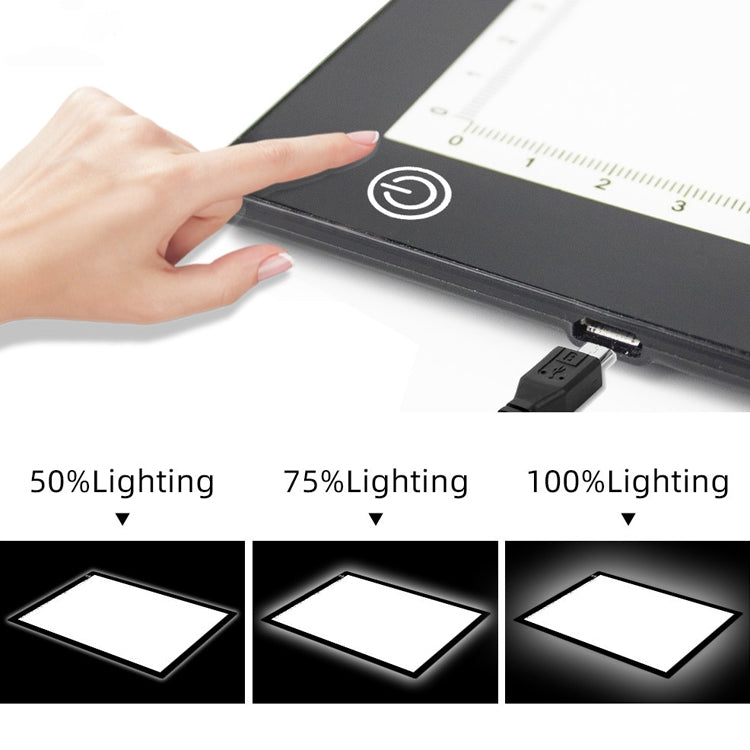 コピー ステーション アニメ ドレイン ステーション LED コピー ボード 磁気吸着ライトボード 描画プレート USBケーブル付き、A4 3段階調光（ブラック）、A4 無段階調光（ブラック）、A3 3段階調光（ブラック）、A3 無段階調光（ブラック）