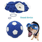 犬用おもちゃ ラテックス 犬噛み音ボール ペットおもちゃ、大 バレーボール、大 テニスボール、大 ラグビー