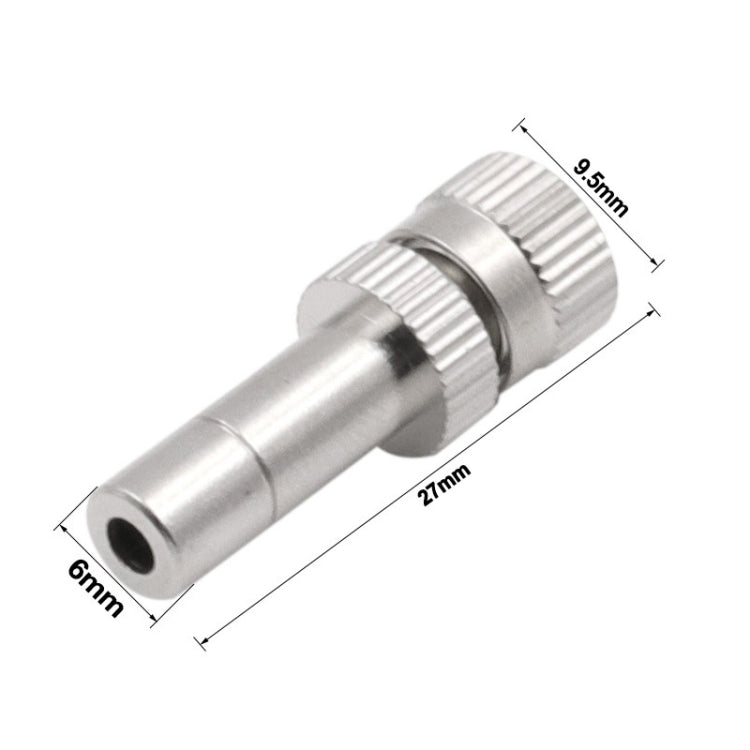 加湿・除塵冷却噴霧スプリンクラー クイックプラグ式フォグミストノズル、0.15mm、0.2mm、0.3mm、0.4mm、0.6mm、0.7mm、0.8mm