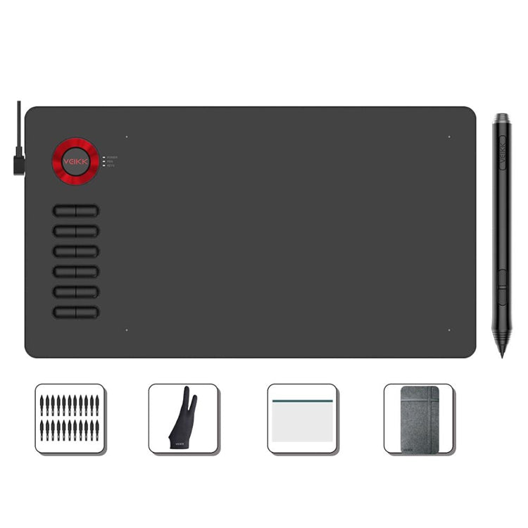 VEIKK VK640 デジタルプレート 手描き絵画ボード 電子ペイントボード、VK640