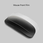 Apple Magic Trackpad 2用マウス保護フィルムステッカー4枚セット、マウス前面フィルム、マウス前面フィルム＋背面フィルム、マウス背面フィルム