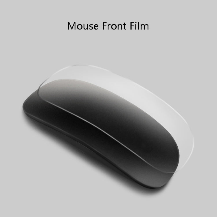 Apple Magic Trackpad 2用マウス保護フィルムステッカー4枚セット、マウス前面フィルム、マウス前面フィルム＋背面フィルム、マウス背面フィルム