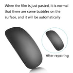 Apple Magic Trackpad 2用マウス保護フィルムステッカー4枚セット、マウス前面フィルム、マウス前面フィルム＋背面フィルム、マウス背面フィルム