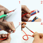 アンブレラロープニードル マーリンスパイク ブレスレット DIY 編み工具、仕様：4個セット ブラック、4個セット シルバー、5個セット ブラック、5個セット シルバー、6個セット ブラック、6個セット シルバー、7個セット ブラック、7個セット シルバー、9個セット ブラック