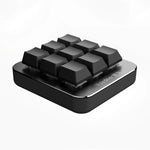 Vaydeer JP1011 9キー メカニカルキーボード ミニポータブル カスタムキーボード、ケーブル長：1m