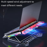 MC X500 ノートパソコン用ラジエーター 高さ調整ブラケット 冷却台 ブラックレッド標準版、シーブルー標準版