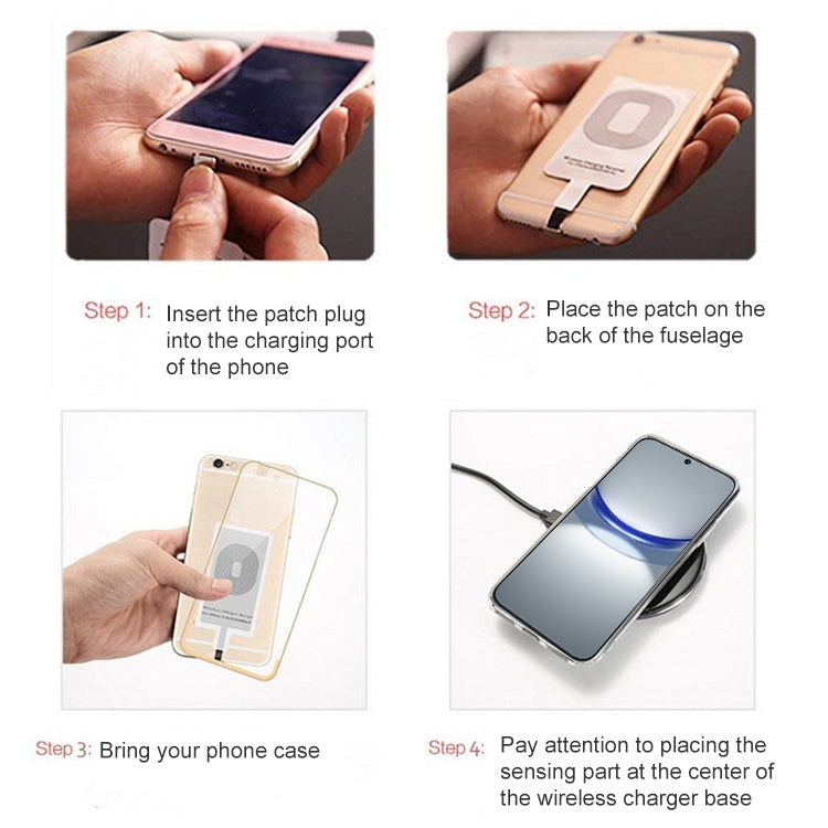 ワイヤレス充電レシーバー 携帯電話充電誘導コイルパッチ 国内Androidレシーバー逆向き、国内Androidレシーバー正向き、国内iPhoneレシーバー、国内TYPE-Cレシーバー、TIスキーマAndroidレシーバー逆向き