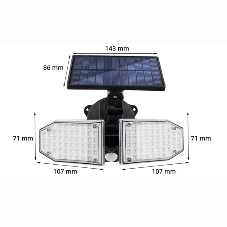 ソーラー人体感知ライト 屋外防水LED壁掛けライト, TY06601 100 SMD, TY06602 120 SMD, TY06603 100 SMD, TY06604 120 SMD