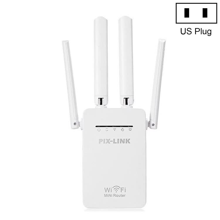 PIX-LINK LV-WR09 300Mbps WiFiレンジエクステンダーリピーターミニルーター、米国プラグ、EUプラグ、英国プラグ、オーストラリアプラグ
