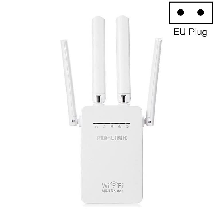 PIX-LINK LV-WR09 300Mbps WiFiレンジエクステンダーリピーターミニルーター、米国プラグ、EUプラグ、英国プラグ、オーストラリアプラグ