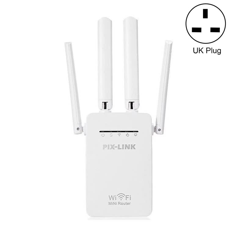 PIX-LINK LV-WR09 300Mbps WiFiレンジエクステンダーリピーターミニルーター、米国プラグ、EUプラグ、英国プラグ、オーストラリアプラグ