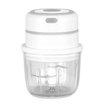 ZM-14家庭用ミニワイヤレス電動にんにく潰し器、ホワイト100ml、グリーン100ml、ピンク100ml、高カップホワイト250ml、高カップグリーン250ml、高カップピンク250ml、ホワイトガラス300ml、グリーンガラス300ml、ピンクガラス300ml、ホワイト高カップ250ml＋小カップ100ml