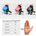 WEST BIKING YP0211216 Riding Gloves Bike Shock Absorption Touch Screen Full Finger Glove, M, L, XL, XXL