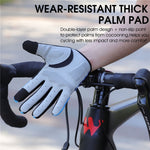 WEST BIKING YP0211216 Riding Gloves Bike Shock Absorption Touch Screen Full Finger Glove, M, L, XL, XXL