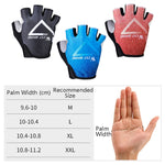 WEST BIKING YP0211215 ライディンググローブ 夏用ハーフフィンガー通気性アウトドアサイクリンググローブ, M, L, XL, XXL