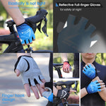 WEST BIKING YP0211215 ライディンググローブ 夏用ハーフフィンガー通気性アウトドアサイクリンググローブ, M, L, XL, XXL
