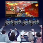 M8 ワイヤレス HDMI アーケードゲーム ホームテレビ ミニゲーム機 2つのゲームパッド付き、M8 32G（ワイヤレス）、M8 64G（ワイヤレス）