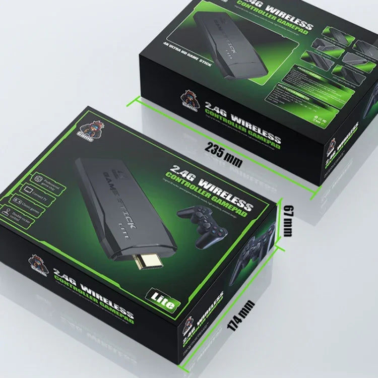 Y3 Lite ワイヤレス ダブル HD ゲームコンソール、32G 3000ゲーム、64G 10,000ゲーム