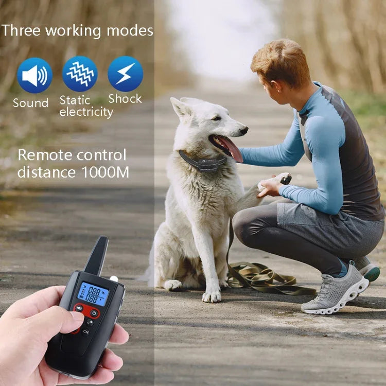 PaiPaitek PD526 自動音声制御 吠え止め 犬用トレーニング用品 電子吠え制御首輪、PD526