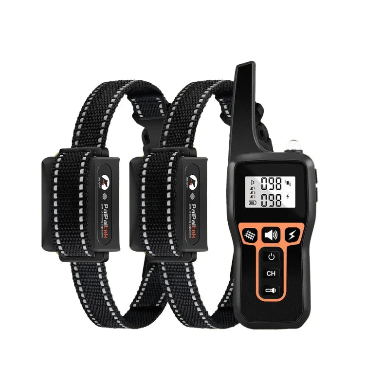 PaiPaitek PD529-2 リモートトレーニング犬用デバイス ペットトレーニング用品 吠え防止トレーニング機器、PD529-2
