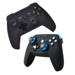 CX-X1 2.4GHz + Bluetooth 4.0 ワイヤレスゲームコントローラーハンドル Android / iOS / PC / PS3対応、シングルハンドル（ブルー）、ハンドル＋ブラケット（ブルー）、ハンドル＋ブラケット＋レシーバー（ブルー）