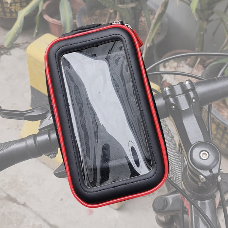 OKD バイク・自転車用タッチスクリーン防水スマホバッグホルダー、S、M-4、L-3、XL-4