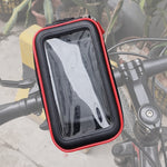 OKD バイク・自転車用タッチスクリーン防水スマホバッグホルダー、S、M-4、L-3、XL-4