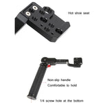 Sunnylife RO-Q9233 持ち運びタイプ角度調整可能 SLRスタビライザーハンドル DJI RONIN RS-C2 / RONIN S / SC用