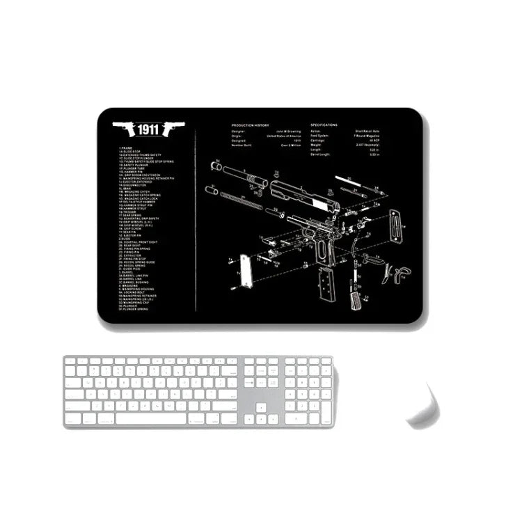2枚セット 熱転写滑り止め片面オフィスゲーミングマウスパッド、2mm、3mm、4mm、5mm