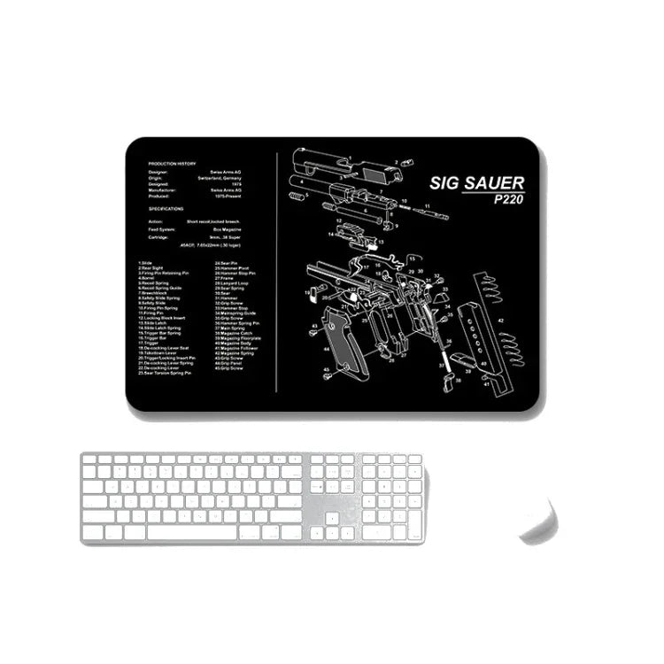 2枚セット 熱転写滑り止め片面オフィスゲーミングマウスパッド、2mm、3mm、4mm、5mm