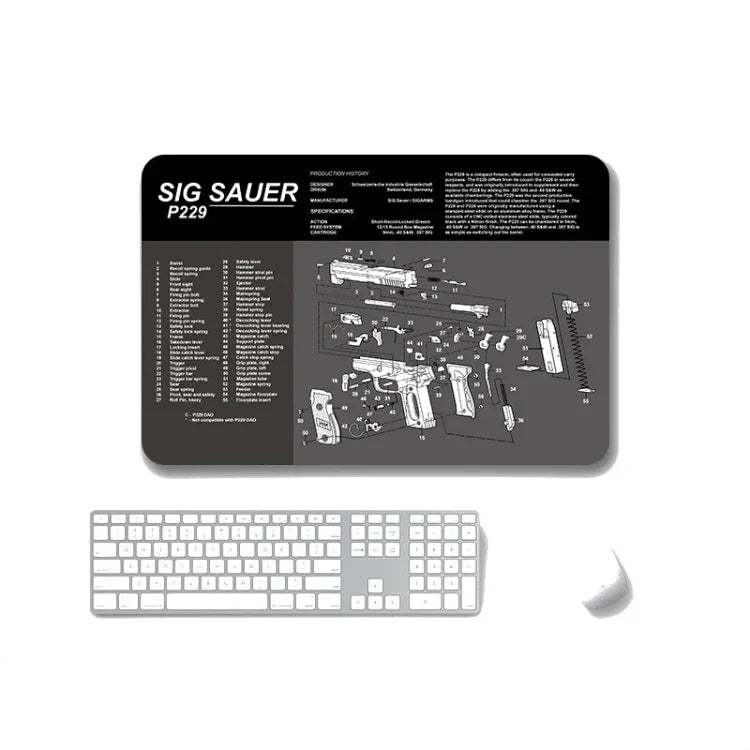 2枚セット 熱転写滑り止め片面オフィスゲーミングマウスパッド、2mm、3mm、4mm、5mm