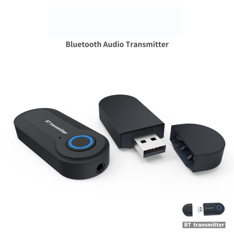 GT09S USB Bluetooth送信機 3.5mmオーディオアダプター テレビ パソコン Bluetoothオーディオ送信機