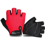WEST BIKING YP0211218 サイクリング用通気性ショートグローブ 滑り止めハーフフィンガーグローブ, M, L, XL, 2XL
