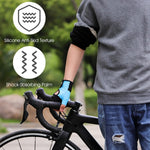 WEST BIKING YP0211217 サイクリング用通気性シリコンパームグローブ フィットネストレーニング手首ガードスポーツグローブ, M, L, XL