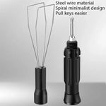 2個セット Capper ワイヤーメタル汎用シフトキーキャップ 各種キーボード用メタルキーキャップ、2個入り