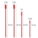 4in1シリコンミニ尖ったスクレーパー 伸長用化粧品ボトルスクレーパー ジャムスパチュラセット、4in1レッド、4in1ブラック、4in1カラフル、4in1パープル、4in1グリーン