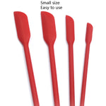 4in1シリコンミニ尖ったスクレーパー 伸長用化粧品ボトルスクレーパー ジャムスパチュラセット、4in1レッド、4in1ブラック、4in1カラフル、4in1パープル、4in1グリーン