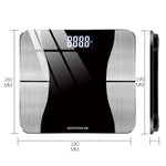 SONGYING SY06 スマート体脂肪計 家庭用体重計、充電式バージョン（290x260mm）