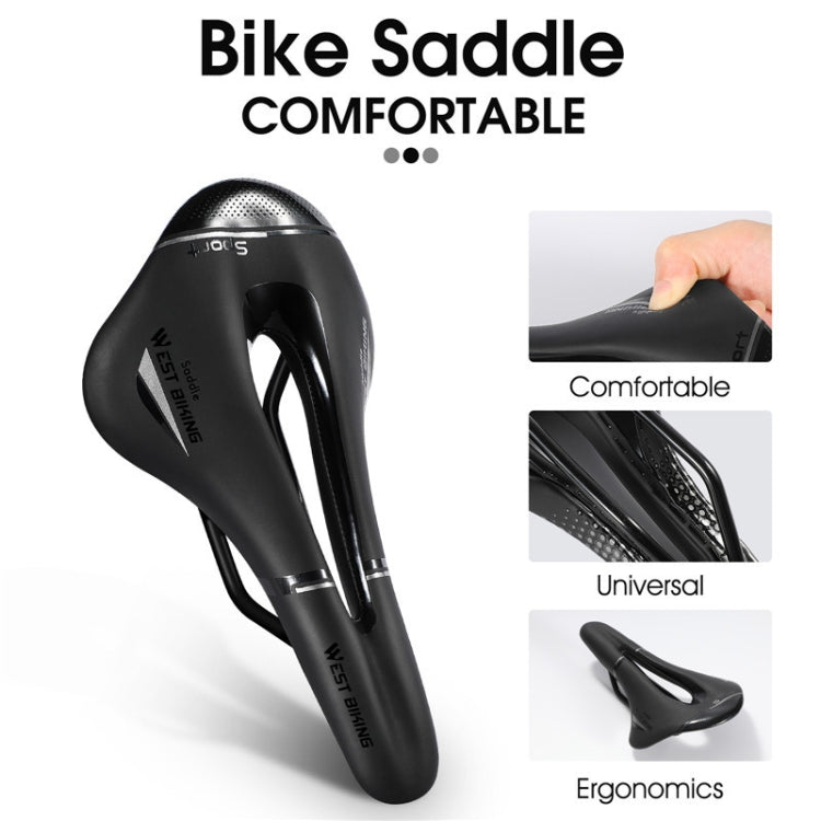 WEST BIKING YP0801117 自転車クッション ライディング快適 ロードカー マウンテンバイクシートクッションアクセサリー、フリーサイズ、YP0801117